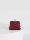 Mini Frame Perth Coin Wallet Burgundy Red - VIVIENNE WESTWOOD - BALAAN 2