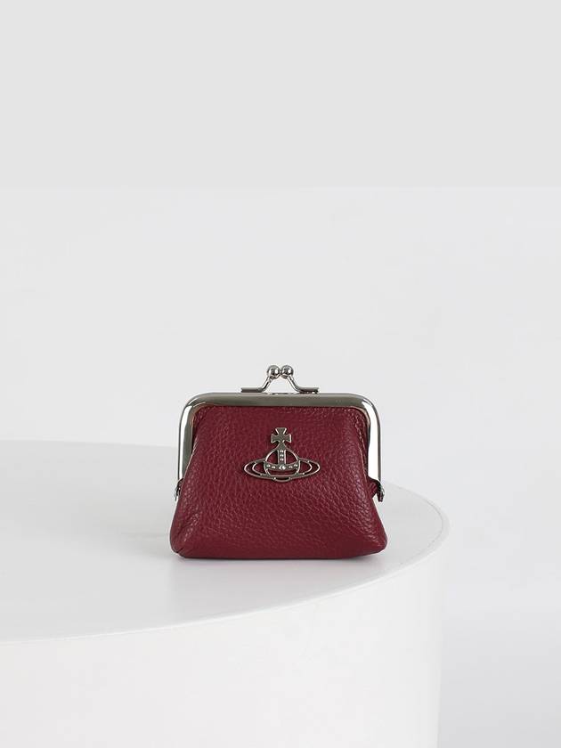 Mini Frame Perth Coin Wallet Burgundy Red - VIVIENNE WESTWOOD - BALAAN 2