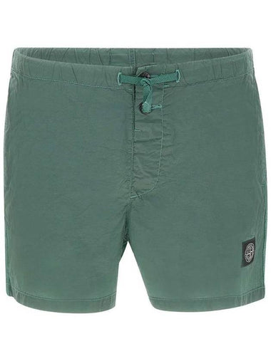 Swimming Nylon Trunk Shorts Green - STONE ISLAND - BALAAN 1