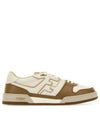 Match Low Top Sneakers Brown - FENDI - BALAAN 2