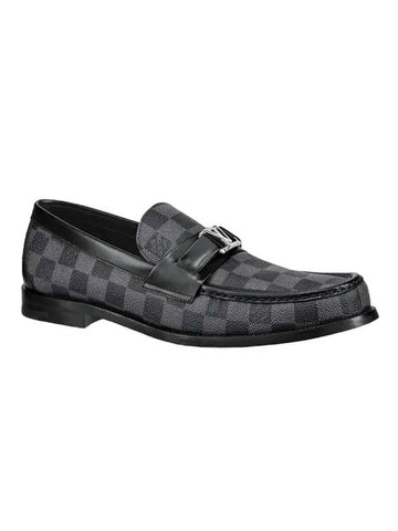 Major Loafers Graphite - LOUIS VUITTON - BALAAN.