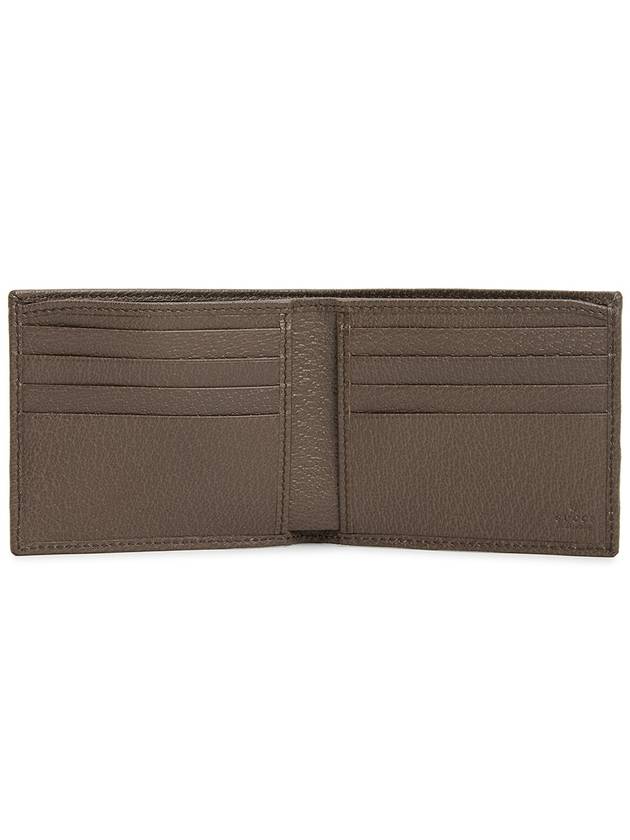 Ophidia GG Half Wallet Beige Ebony - GUCCI - BALAAN 5