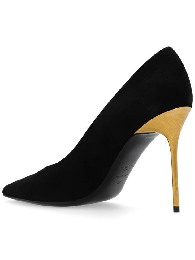 heel pumps BN1UA517 LCMK 0PA BLACK - BALMAIN - BALAAN 6