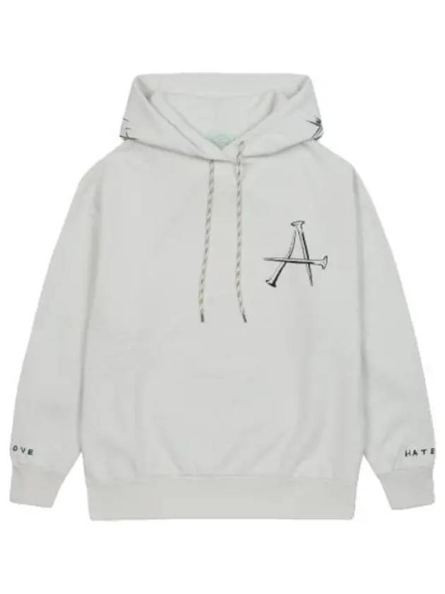 Aries Bad Friday Hooded Frost T Shirt - ARIES - BALAAN 1