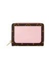 Lou Monogram Coated Canvas Wallet Pink - LOUIS VUITTON - BALAAN 1