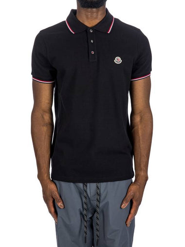 logo patch polo shirt - MONCLER - BALAAN 1