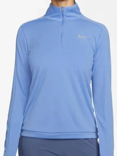 Women's Dri Fit Pacer Half Zip Sweatshirt Bue - NIKE - BALAAN 2