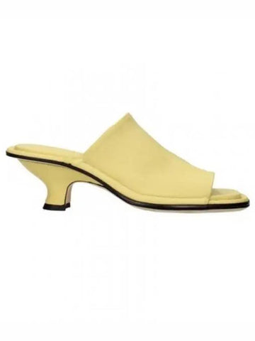 Bypa Women s Frankie Pumps Sandals Yellow 22CRRFKCRNSV - BY FAR - BALAAN 1