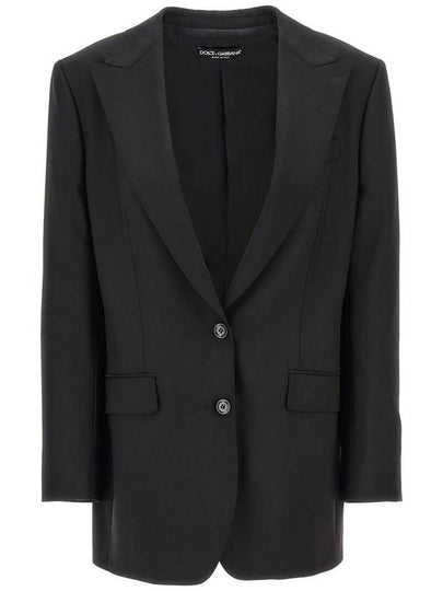 Virgin wool single-breasted blazer F290XTFU28D - DOLCE&GABBANA - BALAAN 2