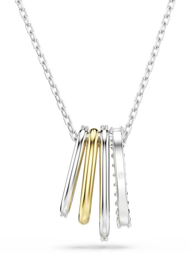 Hyperbola Pendant Necklace Silver - SWAROVSKI - BALAAN 4