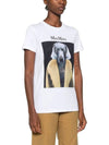 Cypria cotton short sleeve t shirt 21946071600 014 - MAX MARA - BALAAN 2