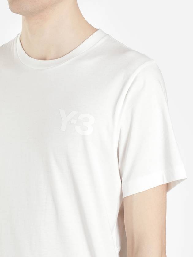 Classic SS Logo Short Sleeve T-Shirt White - Y-3 - BALAAN 5