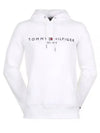 logo embroidered drawstring hoodie MW0MW11599 - TOMMY HILFIGER - BALAAN 2