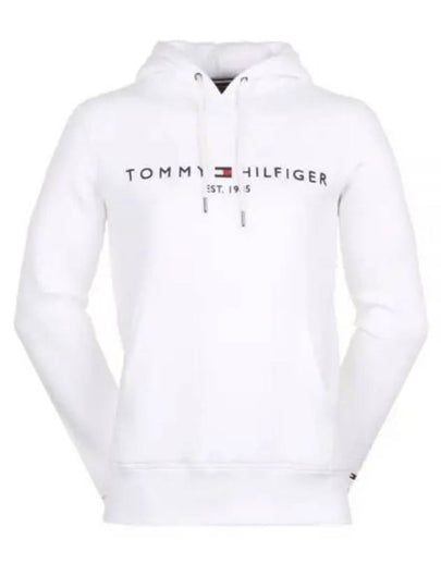 logo embroidered drawstring hoodie MW0MW11599 - TOMMY HILFIGER - BALAAN 2