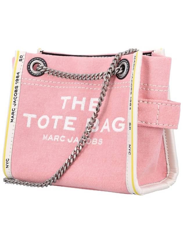 The mini tote bag denim - MARC JACOBS - BALAAN 3