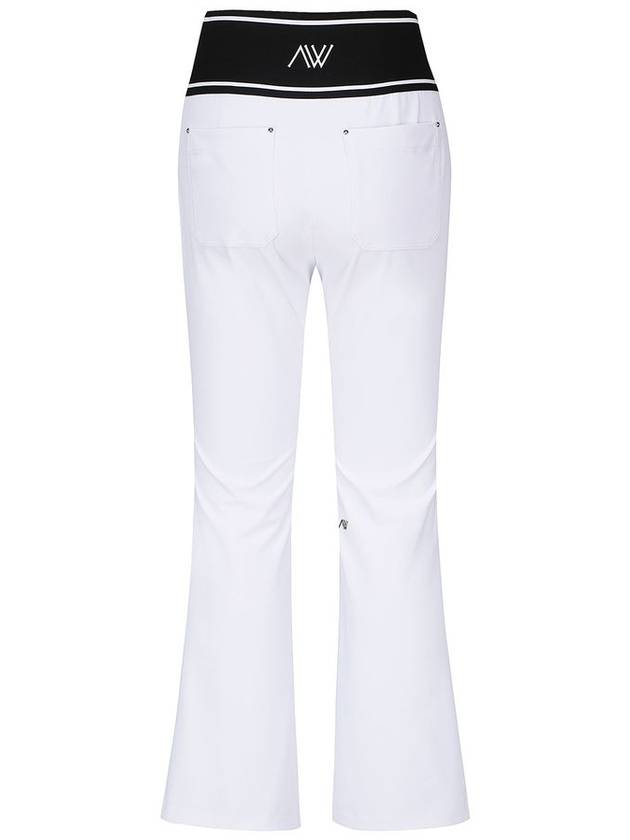 Official WOMEN LOGO BAND BOOTCUT LONG PANTS - ANEWGOLF - BALAAN 3