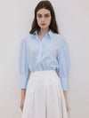 RinkleFree Open Collar Shirt Sky Blue - LESEIZIEME - BALAAN 5