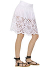 Isabel Marant Etoile embroidered cotton skirt - ISABEL MARANT - BALAAN 4