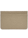 Stitch Leather Card Wallet Beige - MAISON MARGIELA - BALAAN 3