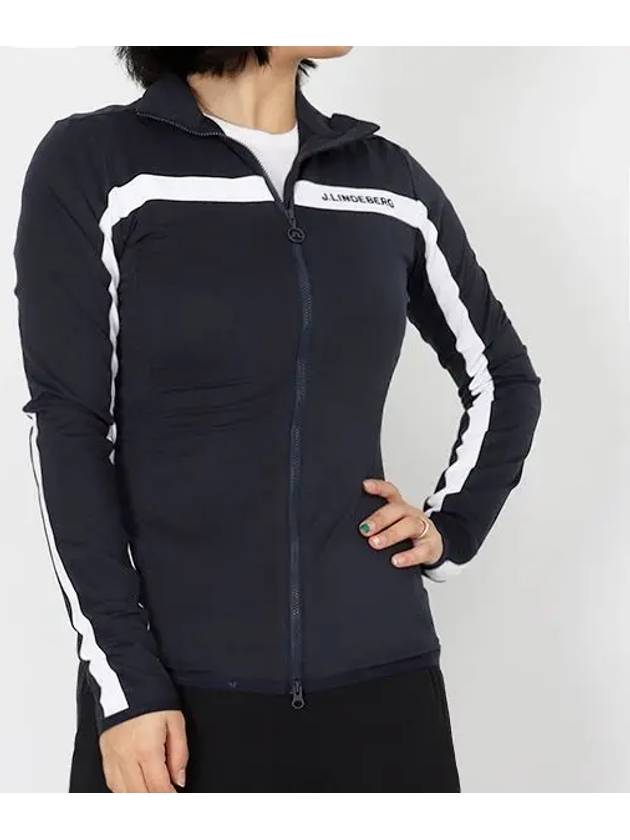 Janice Full Zip-up Jacket Navy - J.LINDEBERG - BALAAN 2