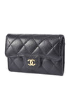 Women s Caviar Classic Card Wallet - CHANEL - BALAAN 1