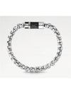 Monogram Logo Chain Bracelet Silver - LOUIS VUITTON - BALAAN 2