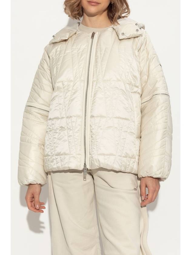 Willow Smith Haissa 2 in 1 short down padding white ivory - MONCLER - BALAAN 4