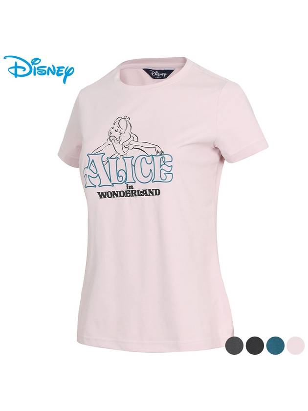 Simple Printing T-Shirt DN2LTR091 - DISNEY GOLF - BALAAN 5