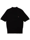 Bea Logo Short Sleeve T-Shirt Black - VIVIENNE WESTWOOD - BALAAN 2