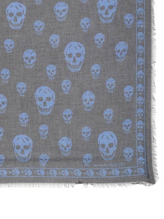 23 ss Biker Skull Silk Blend Scarf 5577174943Q1036 B0710242346 - ALEXANDER MCQUEEN - BALAAN 3