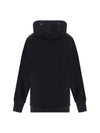 CP Company Hooded Sweatshirt 17CMSS026A005086W 999 BLACK - CP COMPANY - BALAAN 4