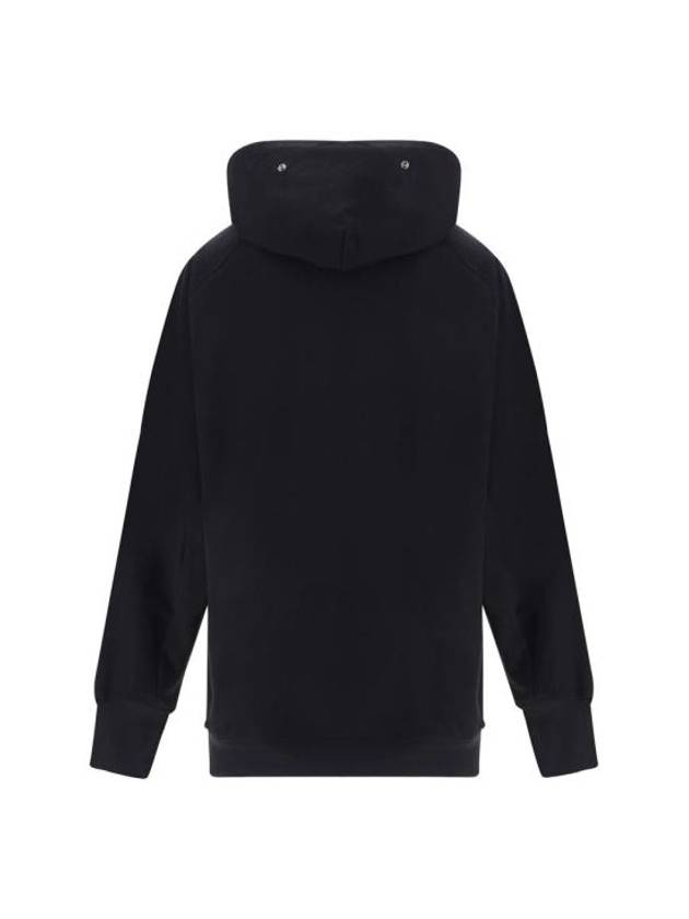 CP Company Hooded Sweatshirt 17CMSS026A005086W 999 BLACK - CP COMPANY - BALAAN 4