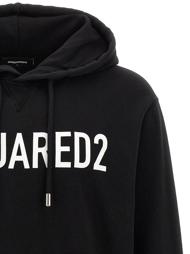 DSQUARED2 Logo Print Hoodie - DSQUARED2 - BALAAN 3