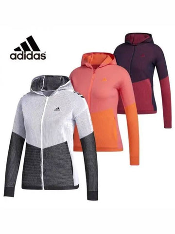 Women s hooded knit jacket jumper FS6363 FS6364 FS6365 FS6493 Domestic product GQG022081776819 - ADIDAS GOLF - BALAAN 1