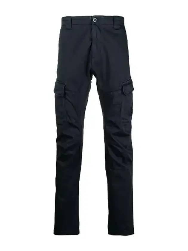 Men's Garment Dyed Skinny Pants Navy - CP COMPANY - BALAAN.