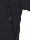 Men's Shell R Drawstring Goggle Hooded Jacket Black - CP COMPANY - BALAAN 8