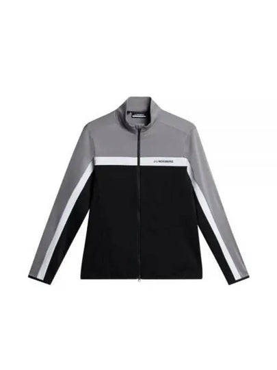 Jarvis Mid Layer Zip-Up Jacket Black - J.LINDEBERG - BALAAN 2