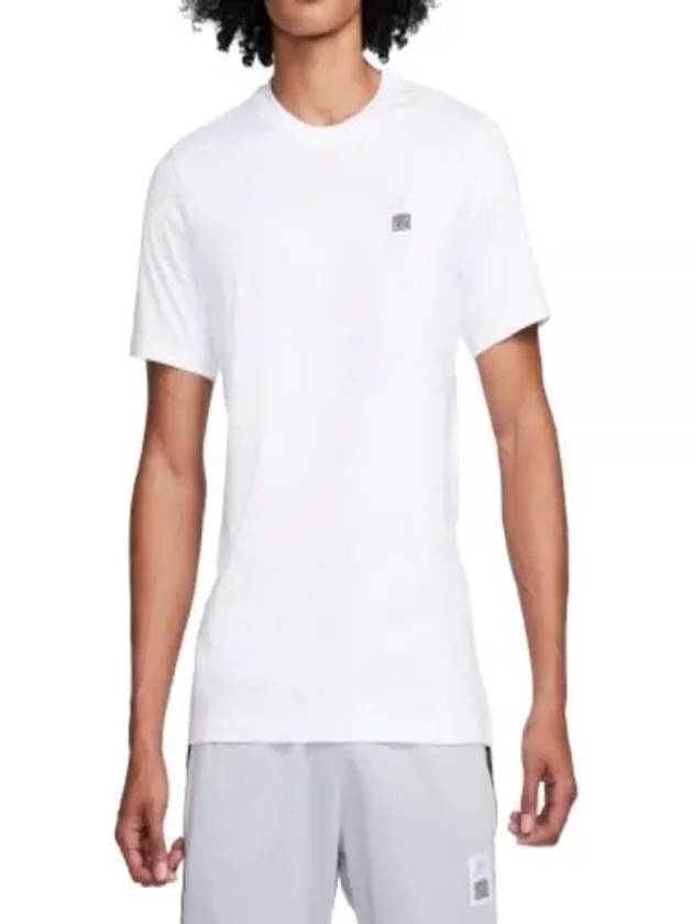 Basketball Short Sleeves T Shirt White - NIKE - BALAAN 2