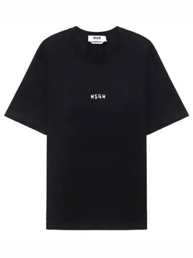 micro logo short sleeve t shirt - MSGM - BALAAN 1