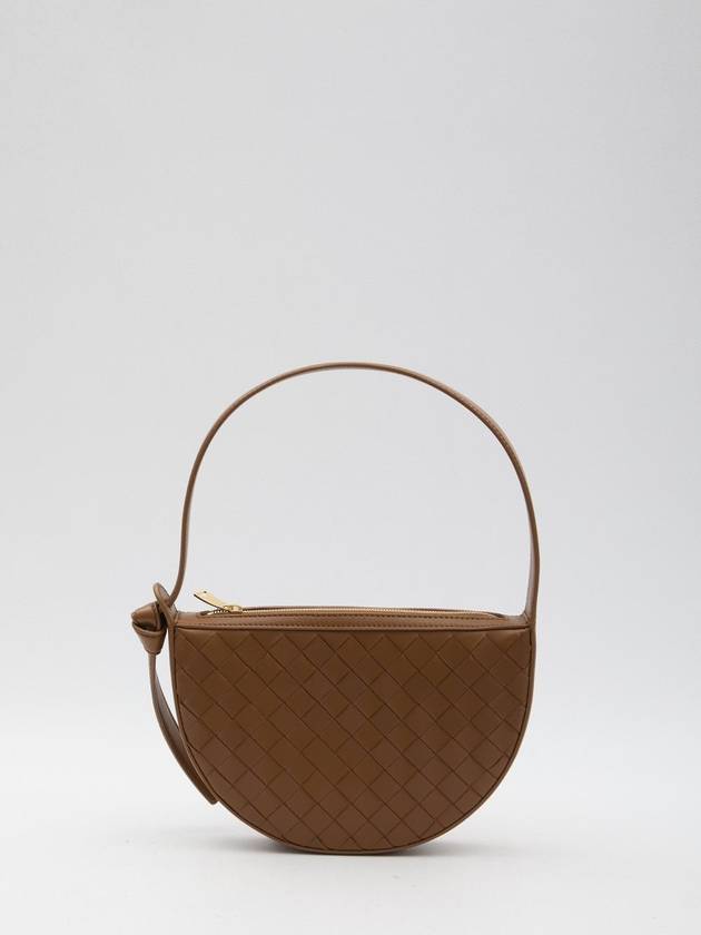 Intrecciato Sunrise Small Shoulder Bag Brown - BOTTEGA VENETA - BALAAN 1