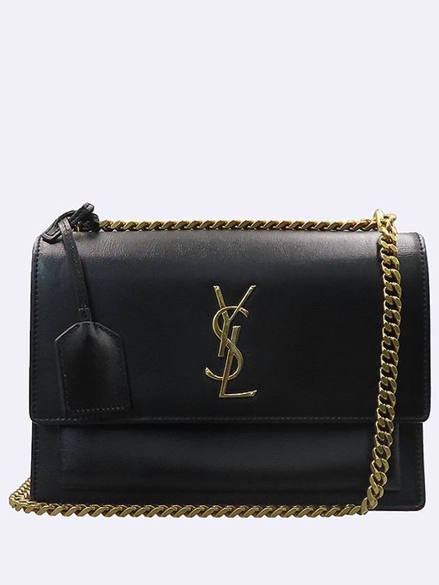 Paris 442906 Black color medium sunset shoulder bag - SAINT LAURENT - BALAAN 2