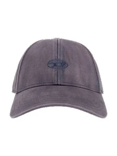 C Run Wash Logo Ball Cap Navy - DIESEL - BALAAN 2