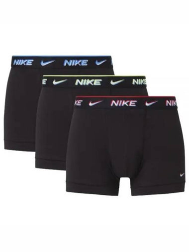 Men s Everyday Cotton Stretch Trunks 3 Pack KE1008 BAV M TRUNK 3PK - NIKE - BALAAN 1