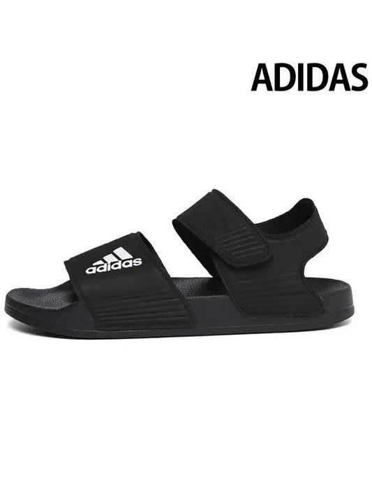 Adilette Sandals K Black GW0344 - ADIDAS - BALAAN 1