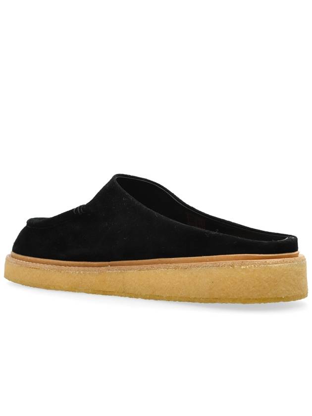 Marni Suede Slippers, Men's, Black - MARNI - BALAAN 5