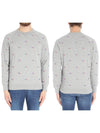 Maison Kitsune Fox Embroidery Logo Sweatshirt Sweatshirt Gray AU00309AT7701 - MAISON KITSUNE - BALAAN 4