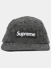 patch logo lasered denim camp cap FW24H25 BLACK - SUPREME - BALAAN 3