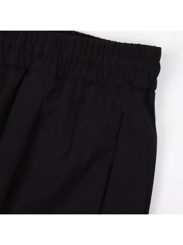 Men's Summer Banding Black Short Pants ASPT108 - IKALOOOK - BALAAN 4