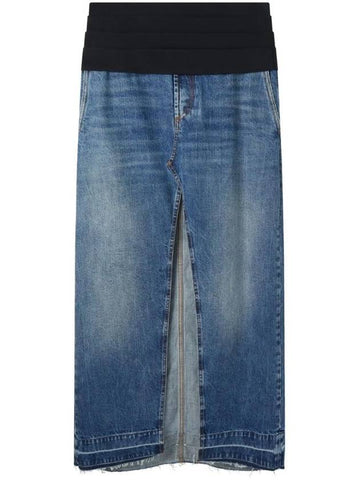 Denim Maxi Skirt 6D02693SPH68 - STELLA MCCARTNEY - BALAAN 1