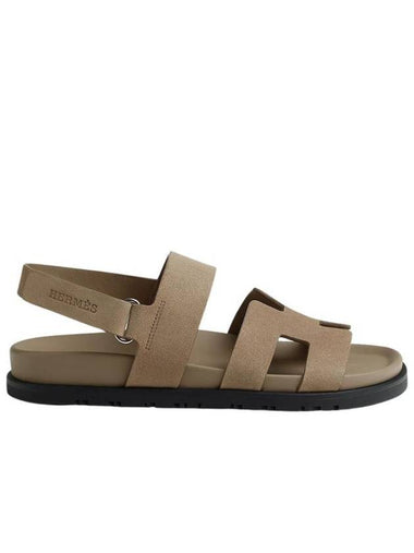 Genius Sandals Beige Sable - HERMES - BALAAN 1